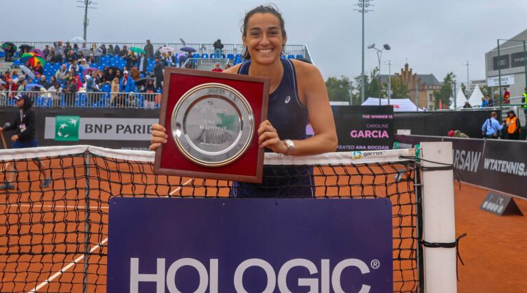 Caroline Garcia remporte le WTA Varsovie